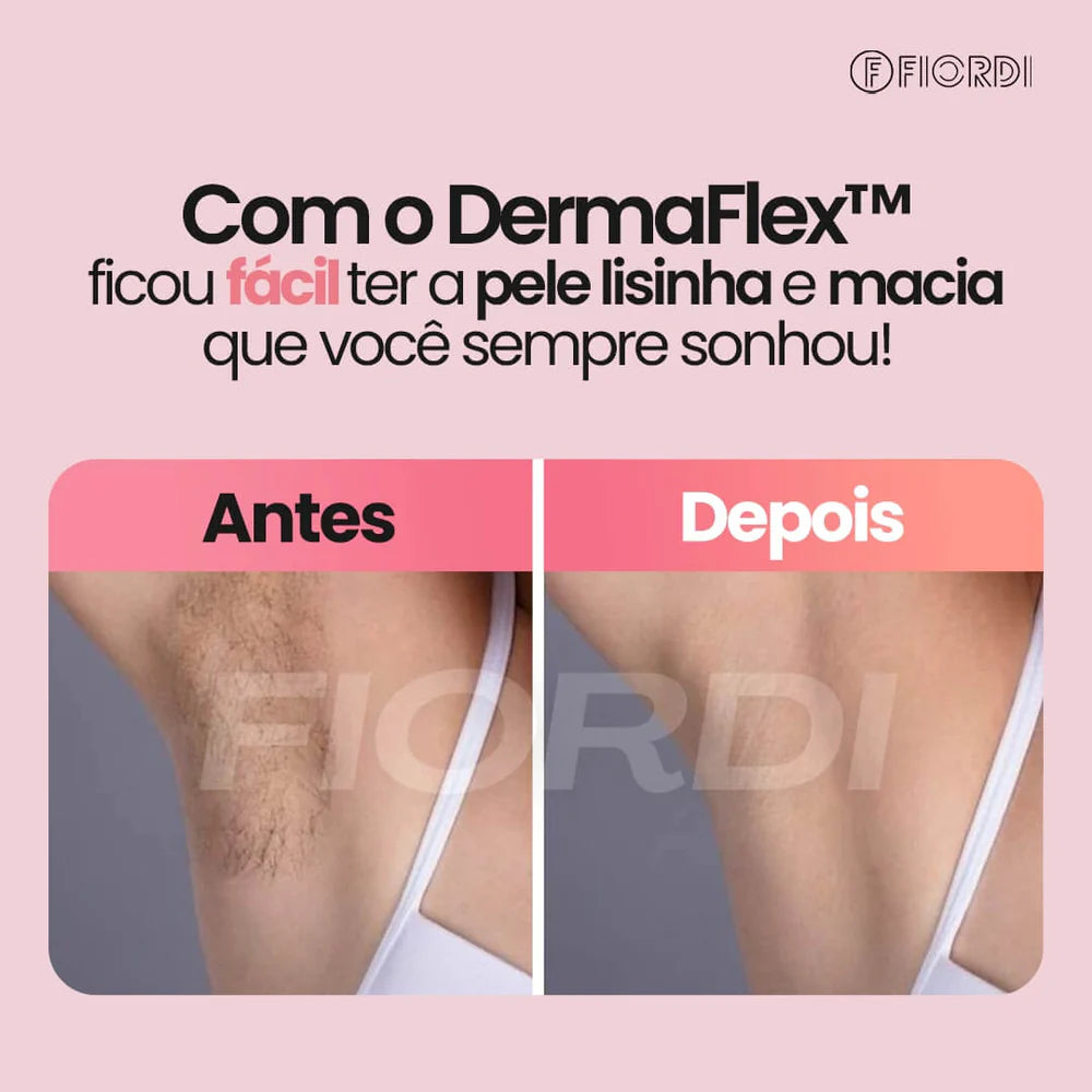 DermaFlex 4 em 1 Depilador Elétrico Indolor