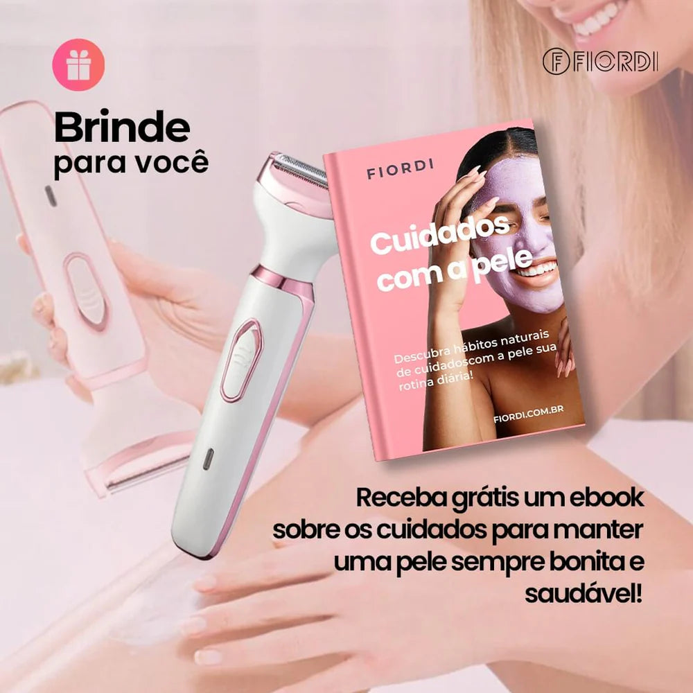 DermaFlex 4 em 1 Depilador Elétrico Indolor