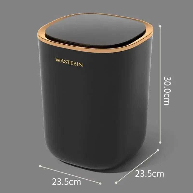 Lixeira para Banheiro e Cozinha Automática com Sensor Lenogue Recarregável Bateria Interna.